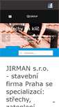 Mobile Screenshot of jirman-strechy.cz